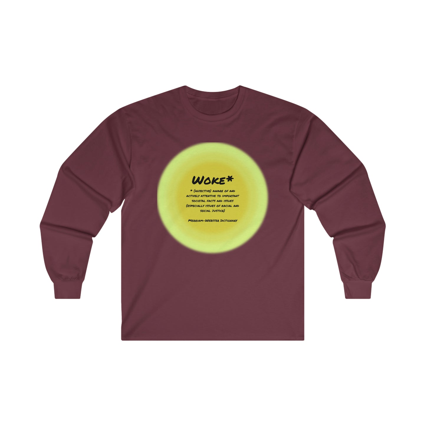 Woke Definition Unisex Sizes Ultra Cotton Long Sleeve Tee