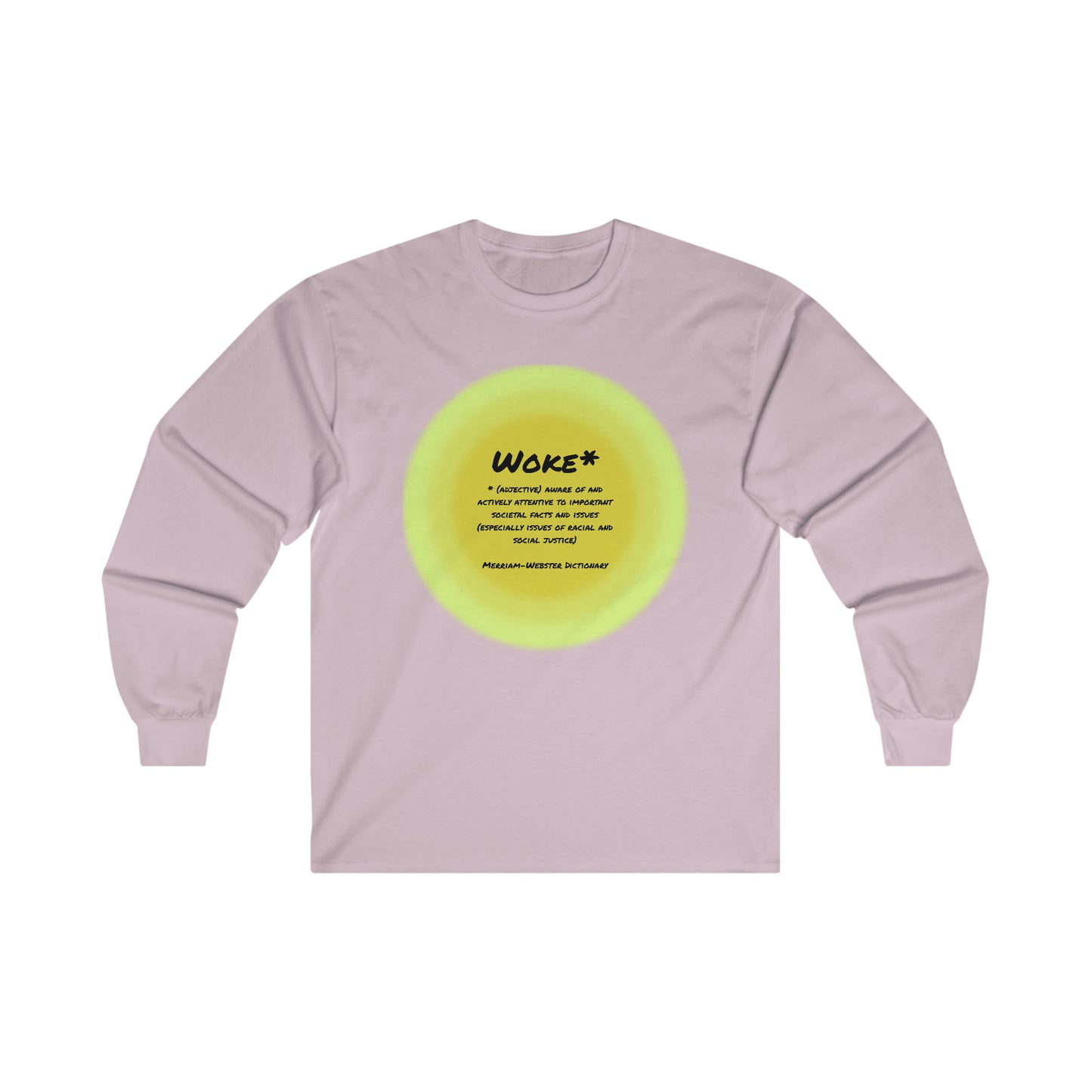 Woke Definition Unisex Sizes Ultra Cotton Long Sleeve Tee