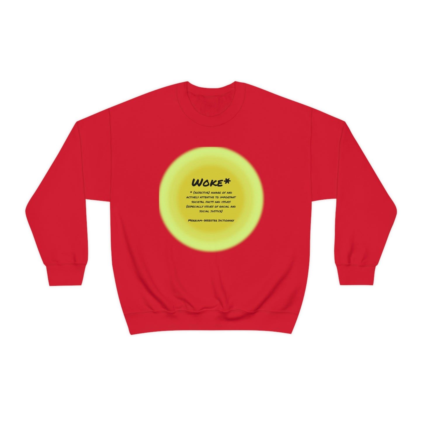 Woke Definition Unisex Heavy Blend™ Crewneck Sweatshirt