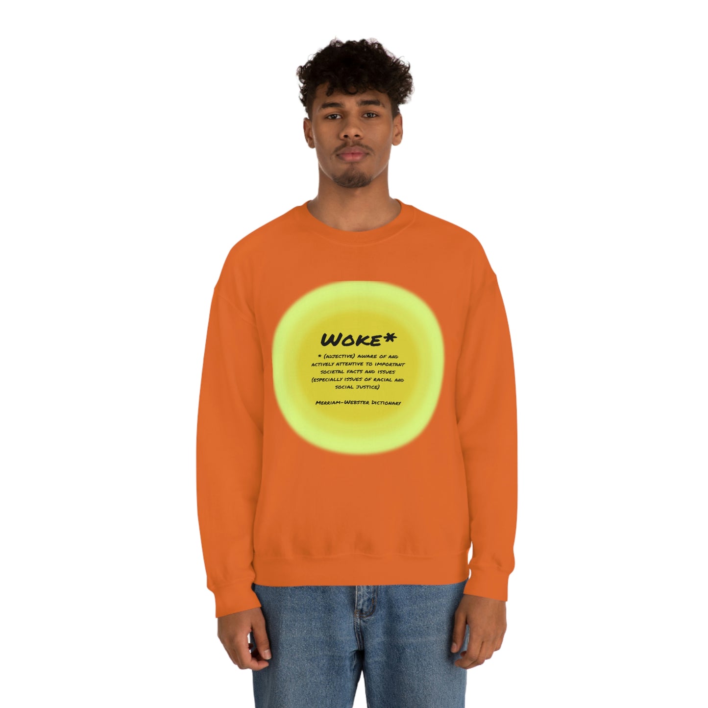 Woke Definition Unisex Heavy Blend™ Crewneck Sweatshirt