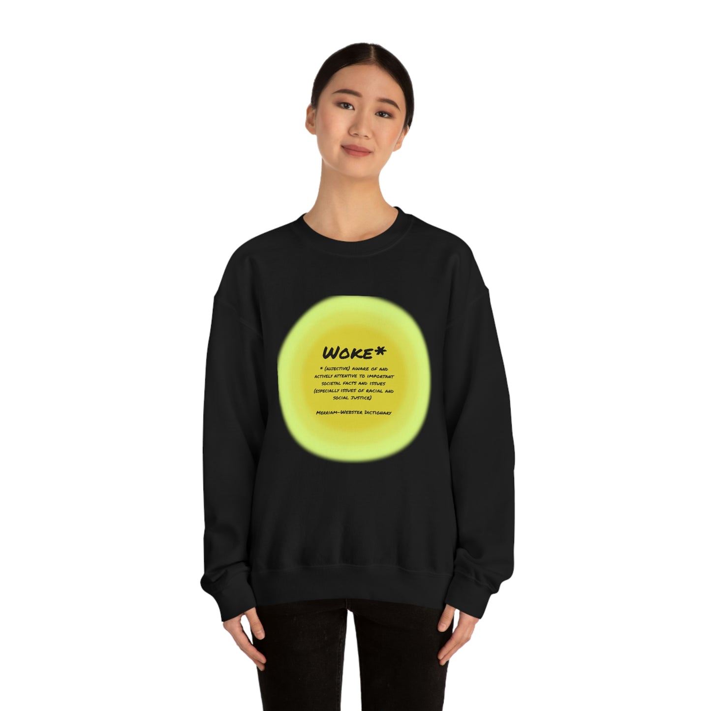 Woke Definition Unisex Heavy Blend™ Crewneck Sweatshirt