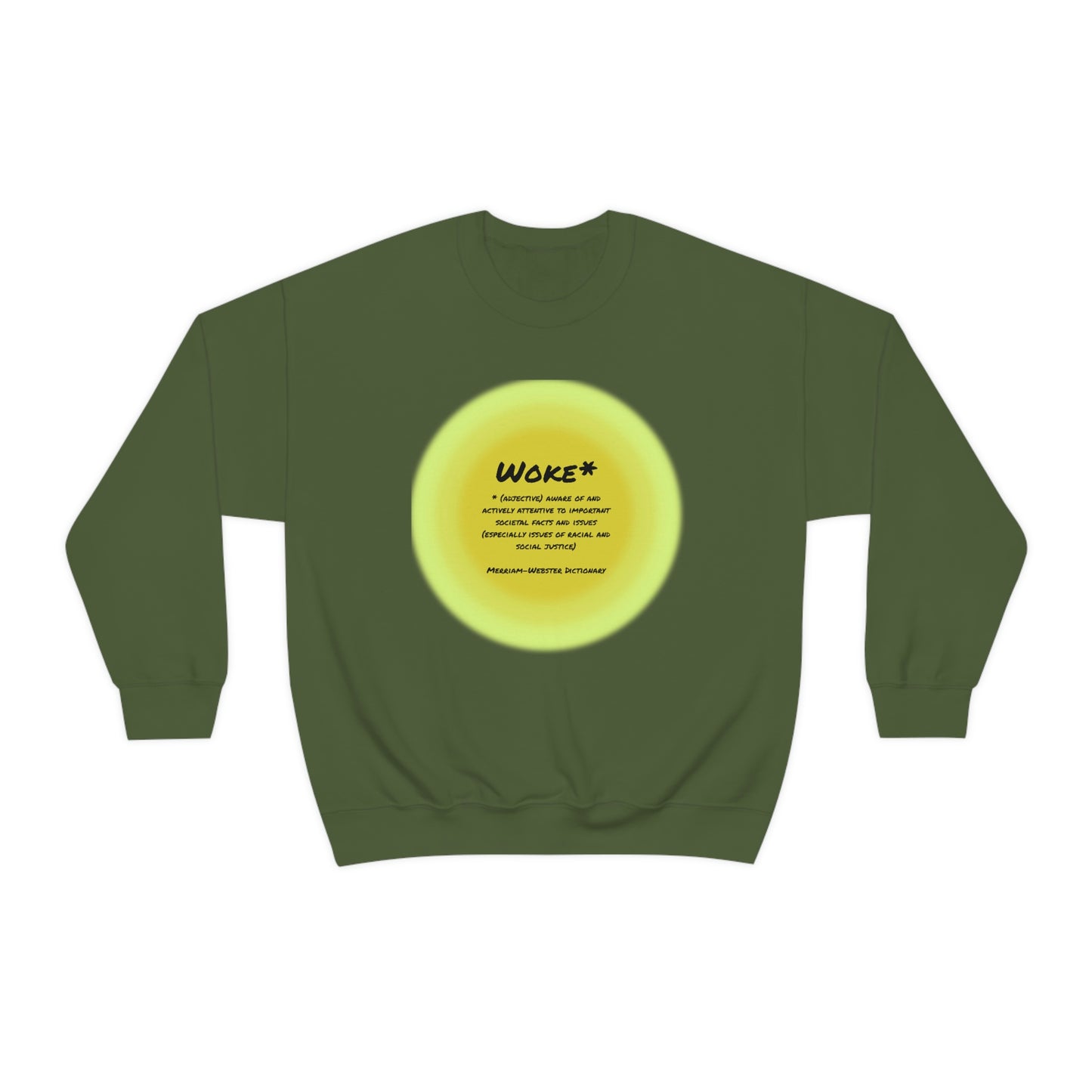 Woke Definition Unisex Heavy Blend™ Crewneck Sweatshirt