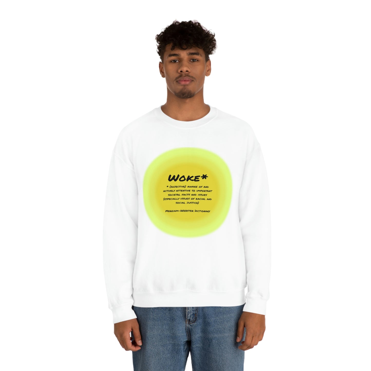 Woke Definition Unisex Heavy Blend™ Crewneck Sweatshirt