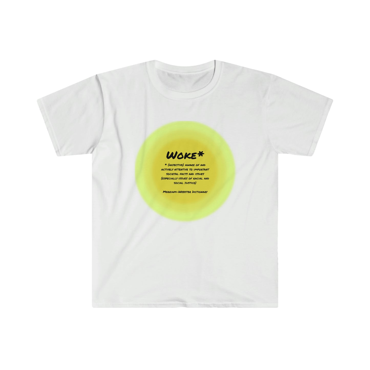 Woke Definition Unisex Softstyle T-Shirt