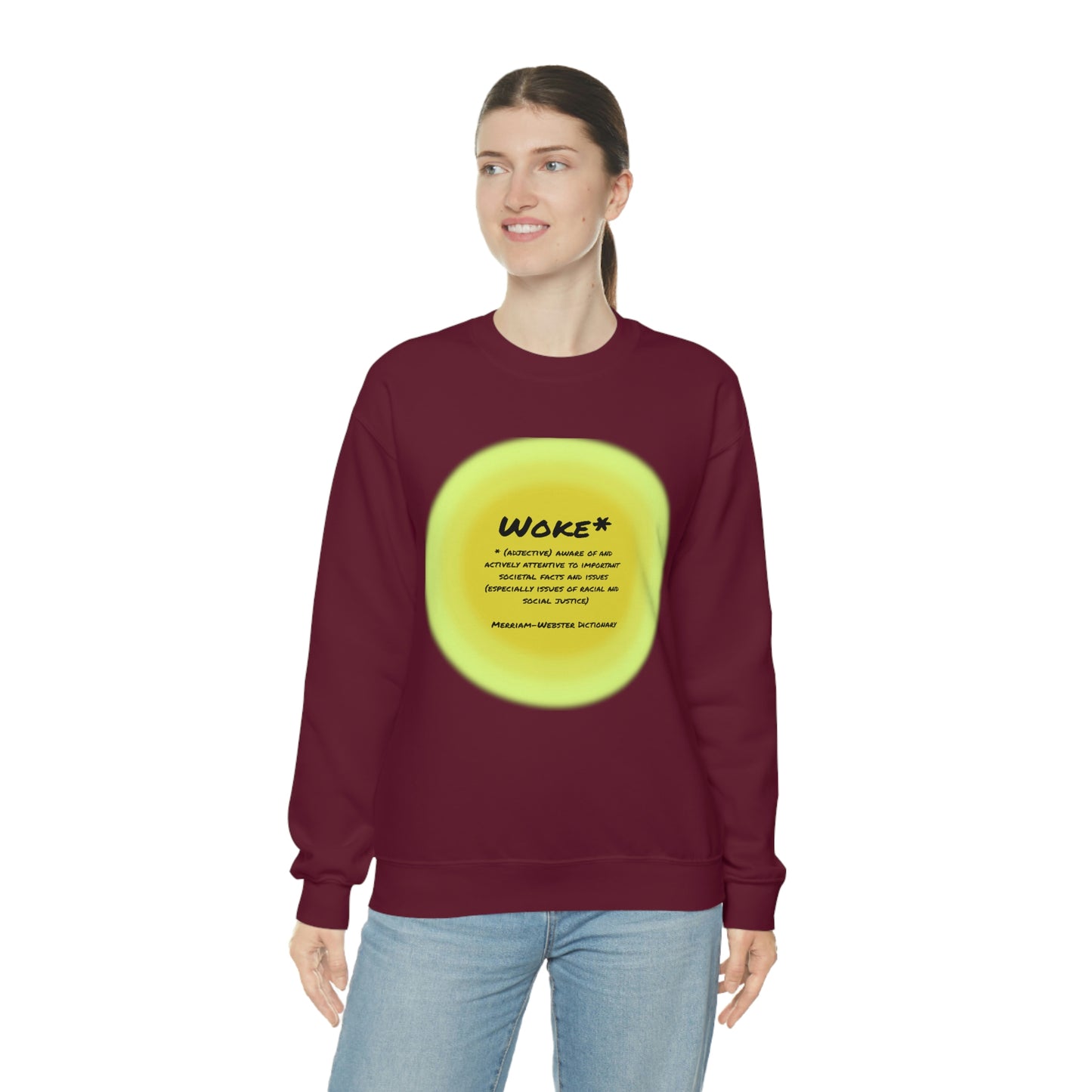 Woke Definition Unisex Heavy Blend™ Crewneck Sweatshirt