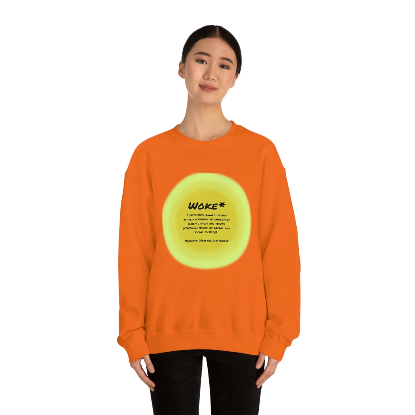 Woke Definition Unisex Heavy Blend™ Crewneck Sweatshirt