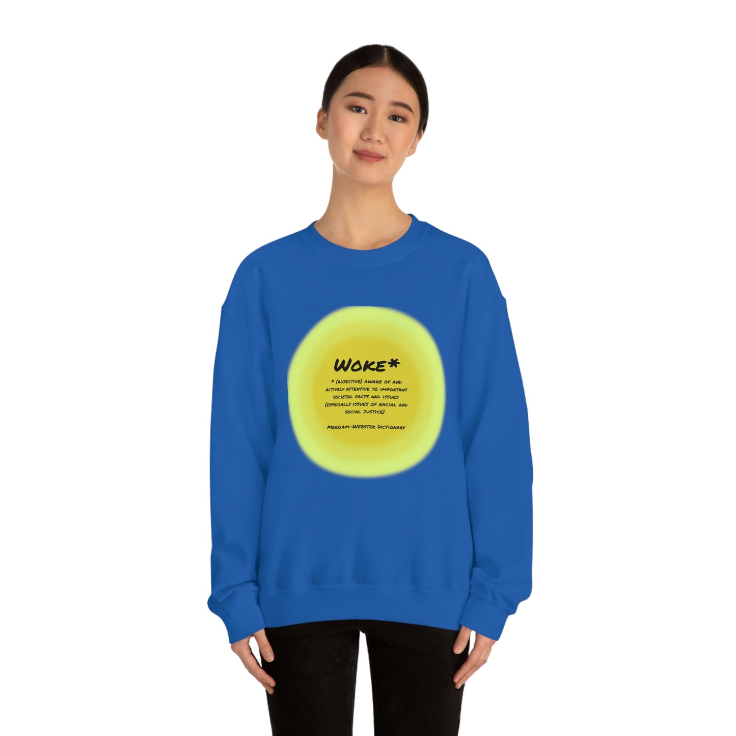 Woke Definition Unisex Heavy Blend™ Crewneck Sweatshirt