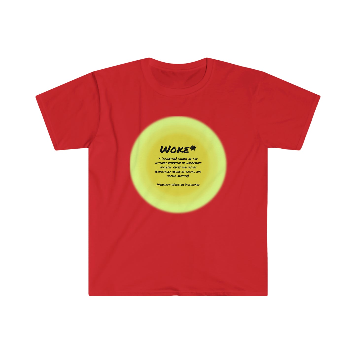 Woke Definition Unisex Softstyle T-Shirt