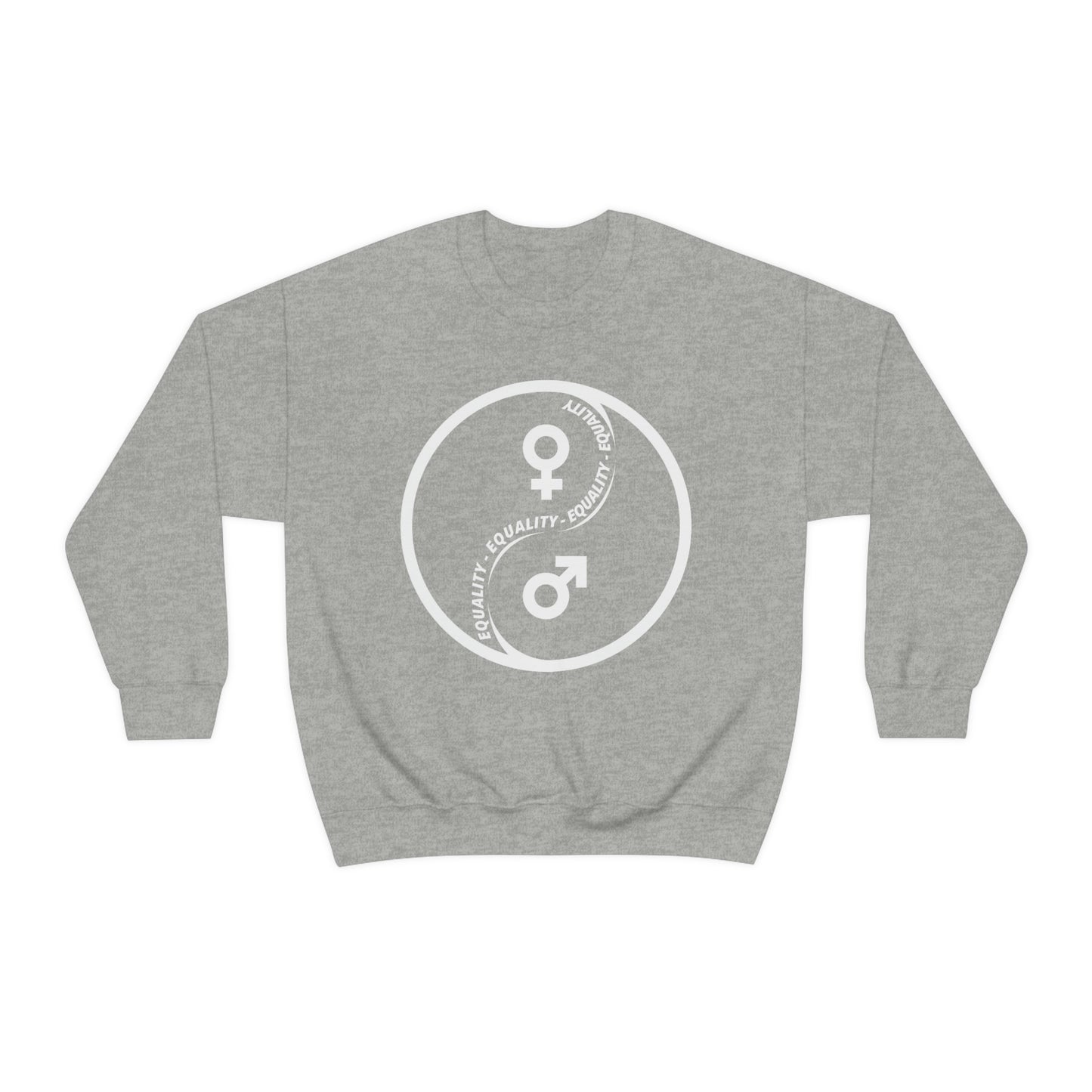Yin Yang Equality - Gender Equality - Unisex Heavy Blend™ Crewneck Sweatshirt
