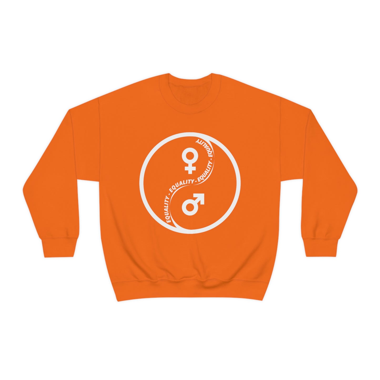 Yin Yang Equality - Gender Equality - Unisex Heavy Blend™ Crewneck Sweatshirt