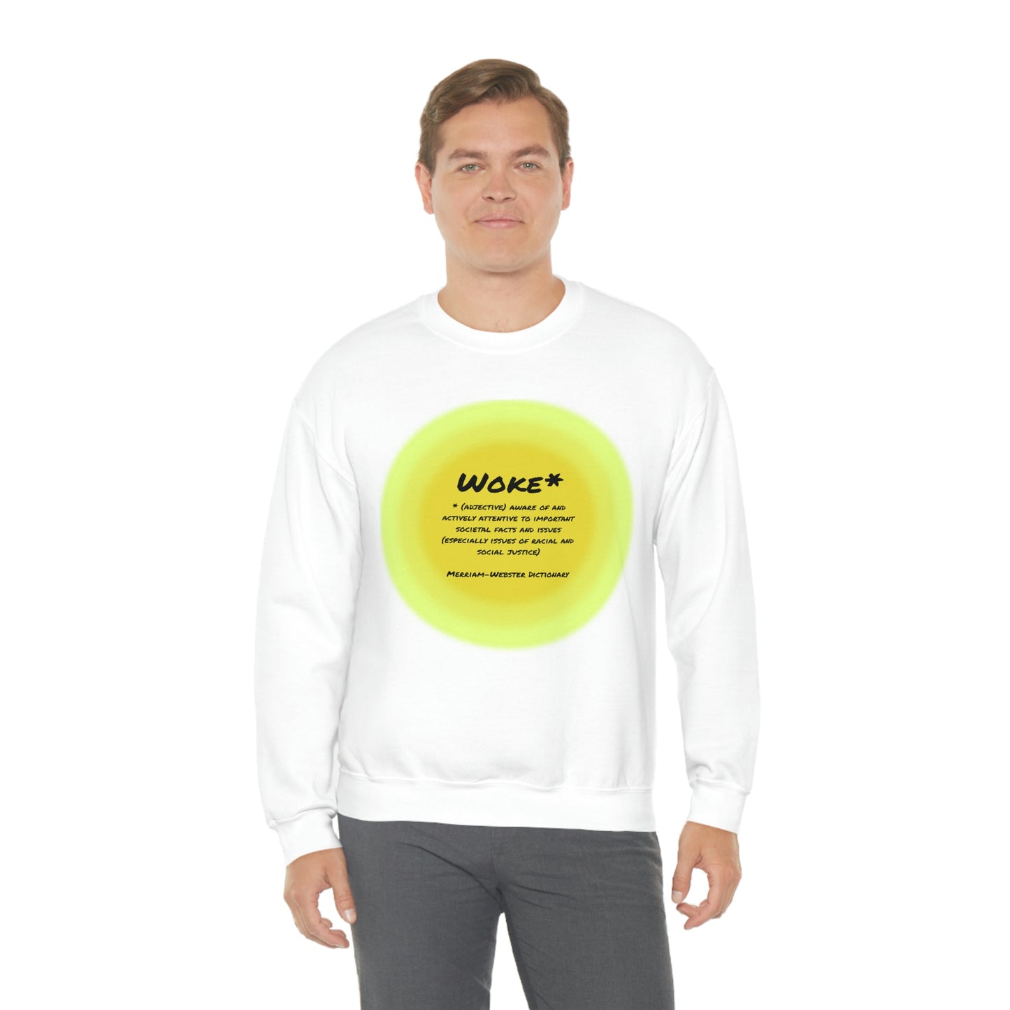 Woke Definition Unisex Heavy Blend™ Crewneck Sweatshirt