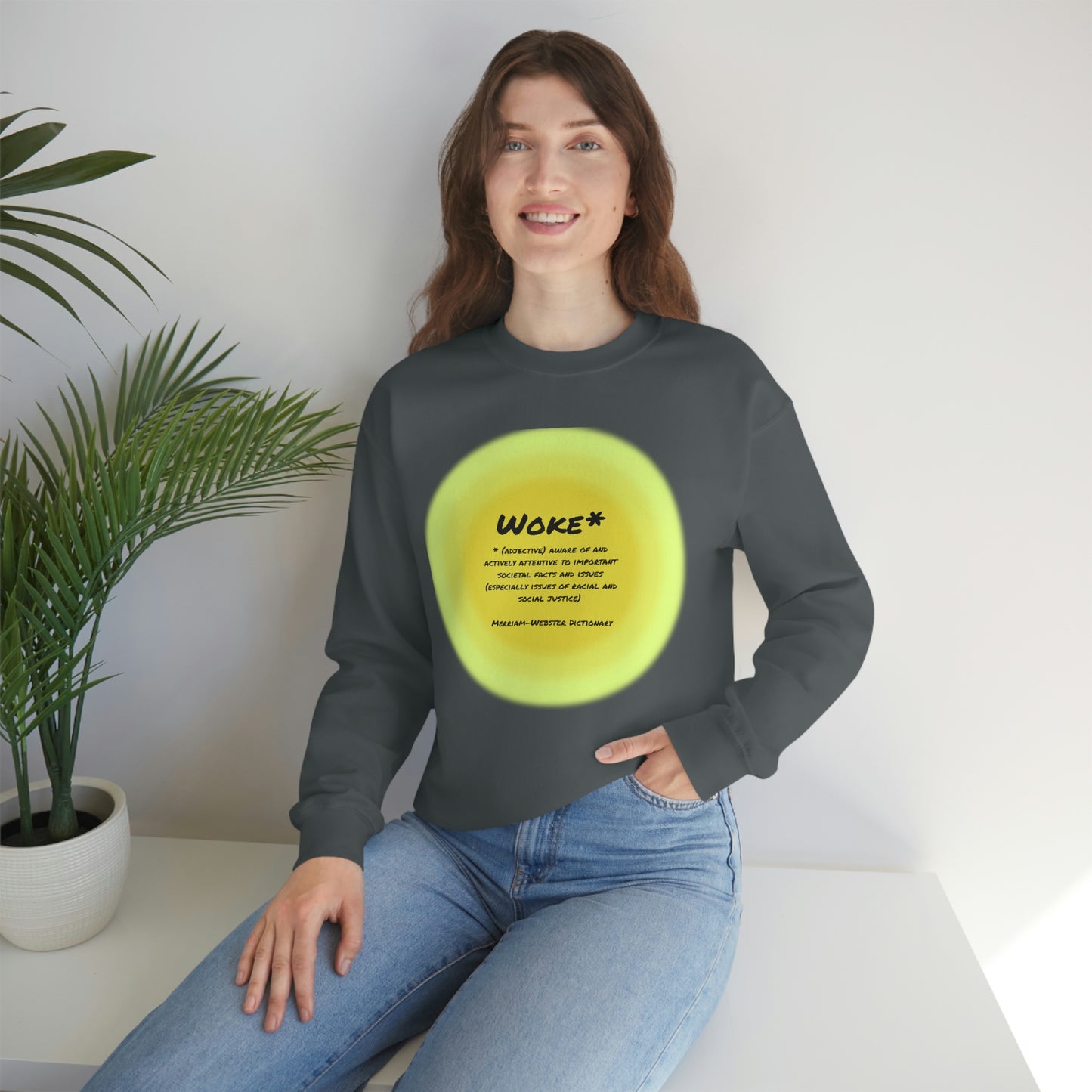 Woke Definition Unisex Heavy Blend™ Crewneck Sweatshirt