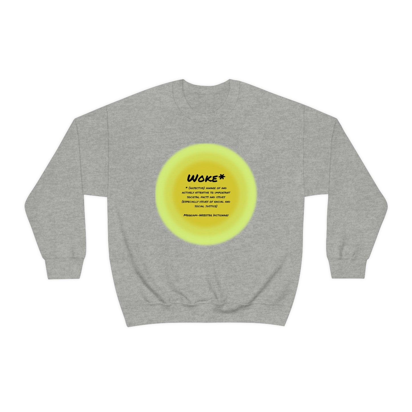 Woke Definition Unisex Heavy Blend™ Crewneck Sweatshirt
